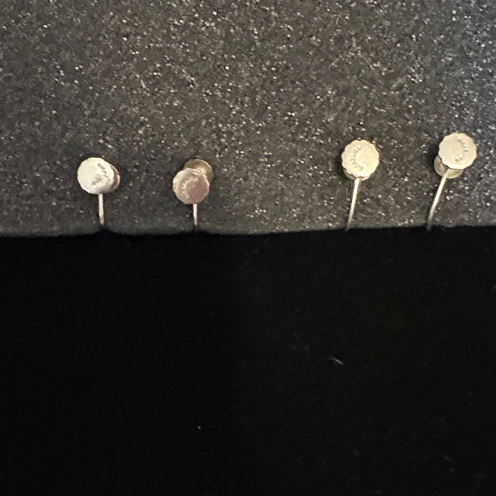 Vintage Pearl Screwback Signed Richelieu earrings - Picture 4 of 6